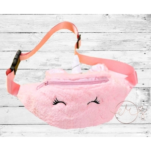 Unicorn fluffy heuptasje roze Unicorn fluffy heuptasje roze